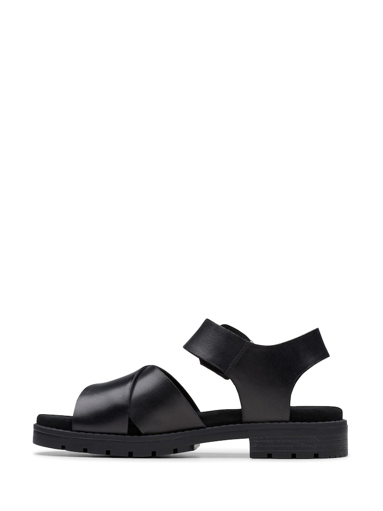 Clarks Leather Orinoco Cross Sandals - Image 2 of 7
