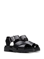 Clarks Leather Orinoco Cross Sandals - Image 4 of 7