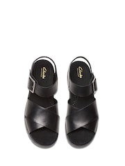 Clarks Leather Orinoco Cross Sandals - Image 6 of 7