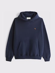 Abercrombie & Fitch Navy Popover Hoodie - Image 1 of 1