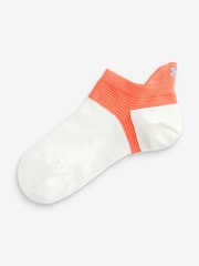 Under Armour White AD Run Lite Socks 3 Pack - Image 2 of 4