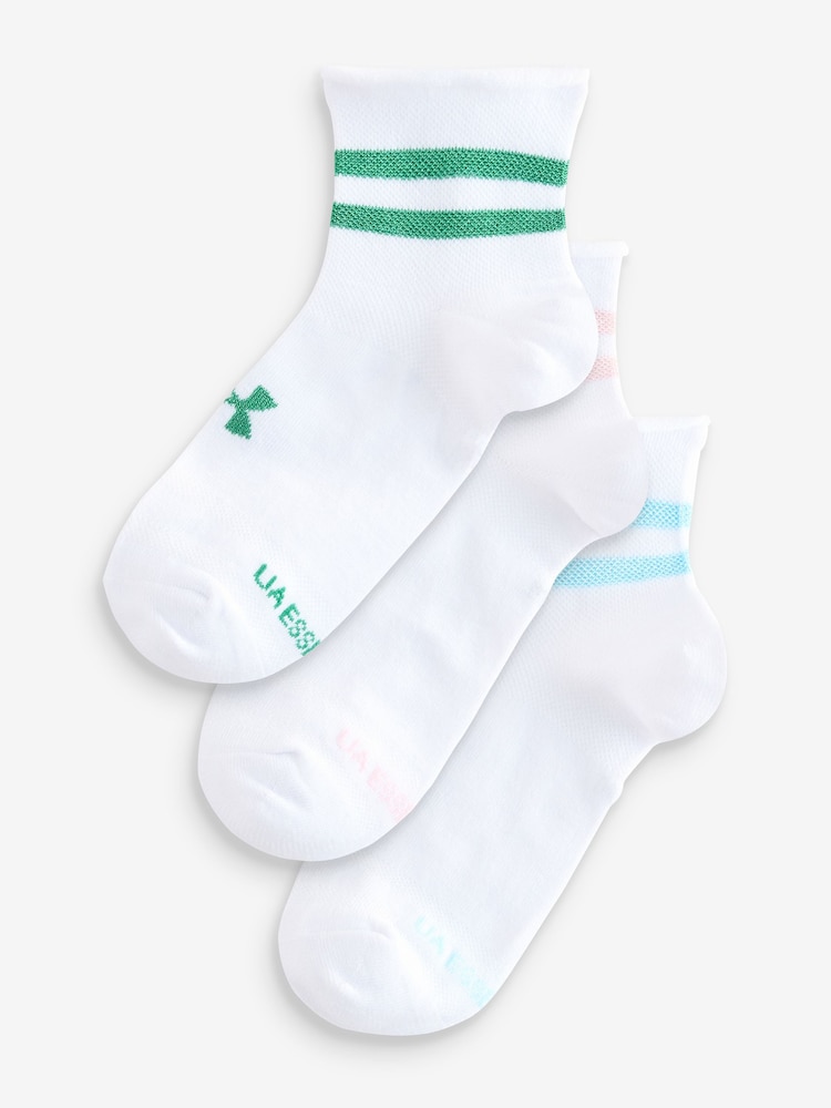 Under Armour White Essential Socks - Image 1 of 4