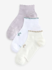 Under Armour Grey Essential Low Cut Socks 3 Pack - Image 1 of 4