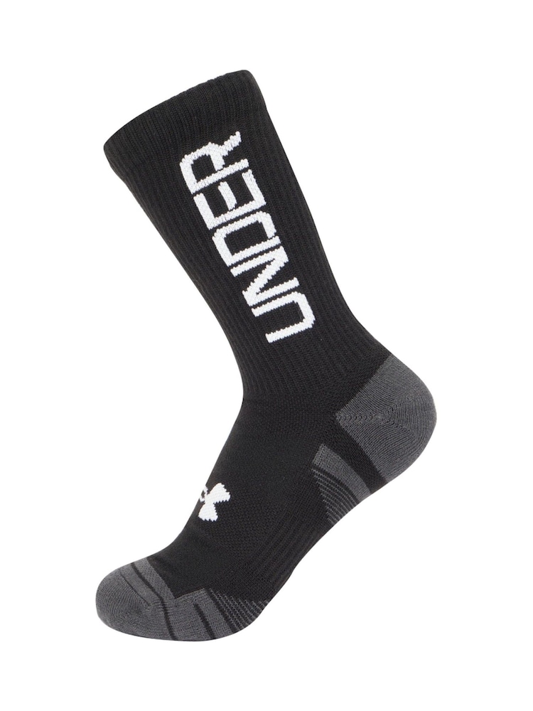 Negro - Pack de 3 pares de calcetines Perf Tech Nov de Under Armour - Imagen 1 de 9
