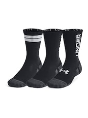 Negro - Pack de 3 pares de calcetines Perf Tech Nov de Under Armour - Imagen 3 de 9