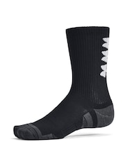Negro - Pack de 3 pares de calcetines Perf Tech Nov de Under Armour - Imagen 9 de 9