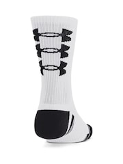 Blanco - Pack de 3 pares de calcetines Perf Tech Nov de Under Armour - Imagen 2 de 4