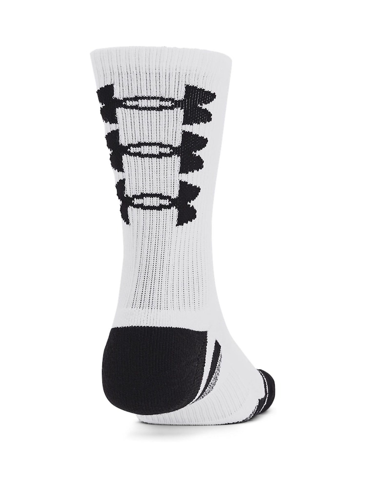 Blanco - Pack de 3 pares de calcetines Perf Tech Nov de Under Armour - Imagen 2 de 4