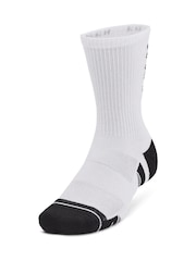 Blanco - Pack de 3 pares de calcetines Perf Tech Nov de Under Armour - Imagen 4 de 4