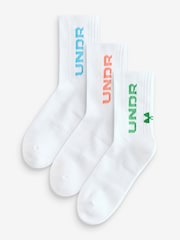 Under Armour Mid Crew Maker Socks 3 Pack - Bild 1 von 4