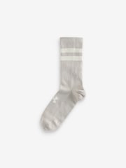Under Armour Grey Essential Crew Socks 6 Pack - Image 2 of 7