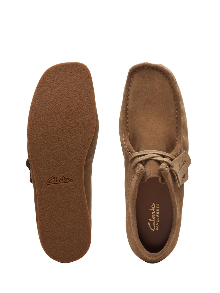 Natural - Clarks Suede Wallabee EVO Zapatos - Imagen 7 de 7