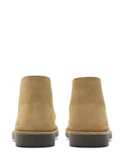 Clarks Natural Suede Desert Evo Boots - Image 5 of 8