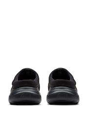Clarks Black Nubuck Lt360 Mule Shoes - Image 5 of 7