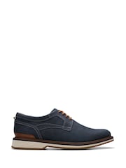 Синий - Стандартный фит (G) - Clarks нубук Monahan - Image 1 of 8