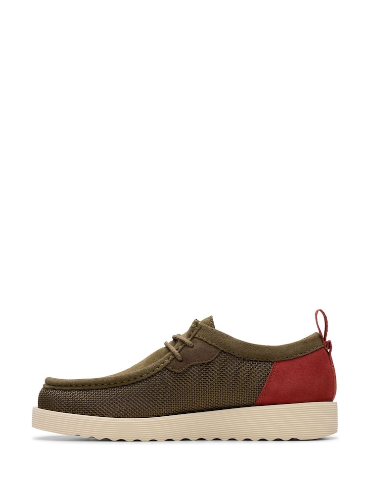 Clarks Green Clarks Olive  WallabeeFTR2Lo Shoes - Image 2 of 7