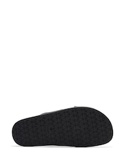 Clarks Black Leather Torford Cross Sandals - Image 7 of 7