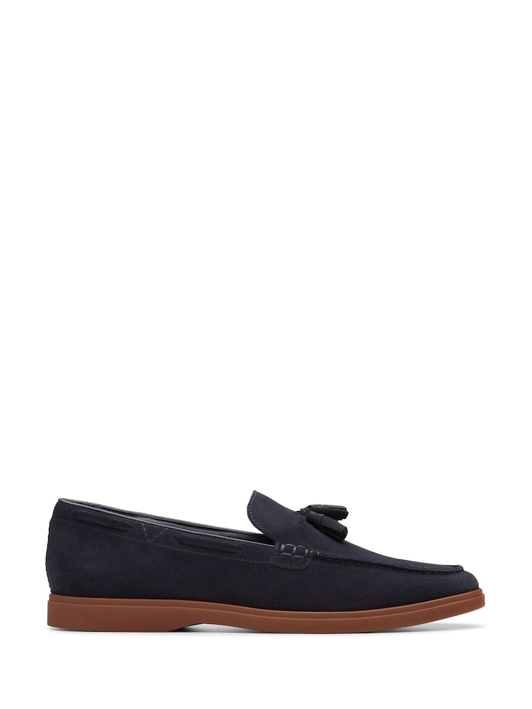 modra - Clarks Semiš Torford Tassel čevlji - Slika 1 iz 8 modra - Clarks Semiš Torford Tassel čevlji - Slika 1 iz 8