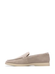 siva - Clarks čevlji iz semiša Torford Easy - Slika 2 iz 6