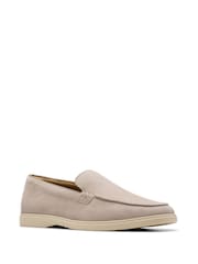 siva - Clarks čevlji iz semiša Torford Easy - Slika 3 iz 6