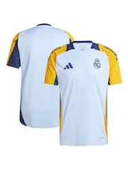 adidas Blue Real Madrid Training Jersey - Image 1 of 3