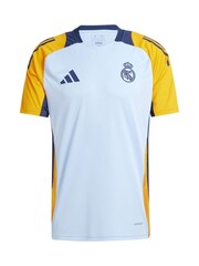 adidas Blue Real Madrid Training Jersey - Image 2 of 3