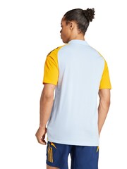 adidas Blue Real Madrid Training Polo Shirt - Image 2 of 2