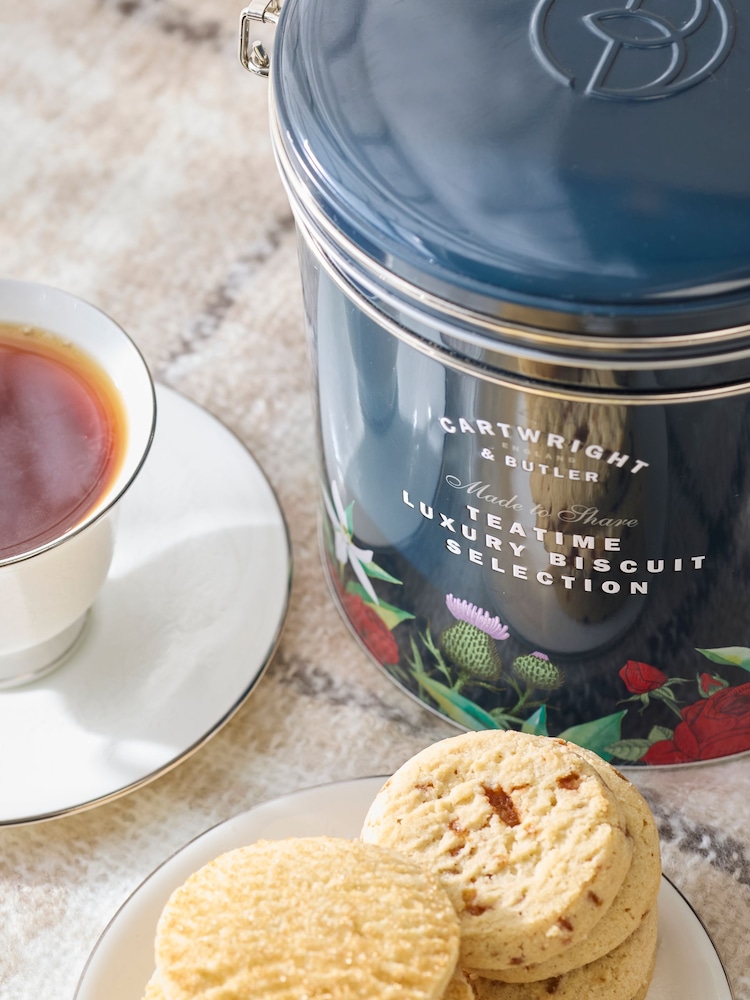 Cartwright & Butler Tea Time Luxury Biscuits Barrel Selection - Image 2 of 5