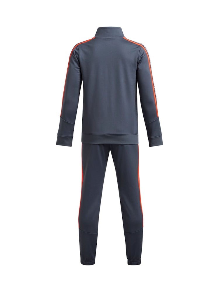 Under Armour Grey Icon Knit Tracksuit - Image 2 of 2
