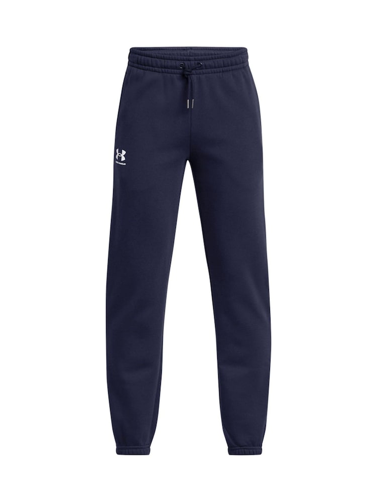 Under Armour Blue Icon Taped Fleece Joggers - Image 1 of 2 Under Armour Blue Icon Taped Fleece Joggers - Image 1 of 2
