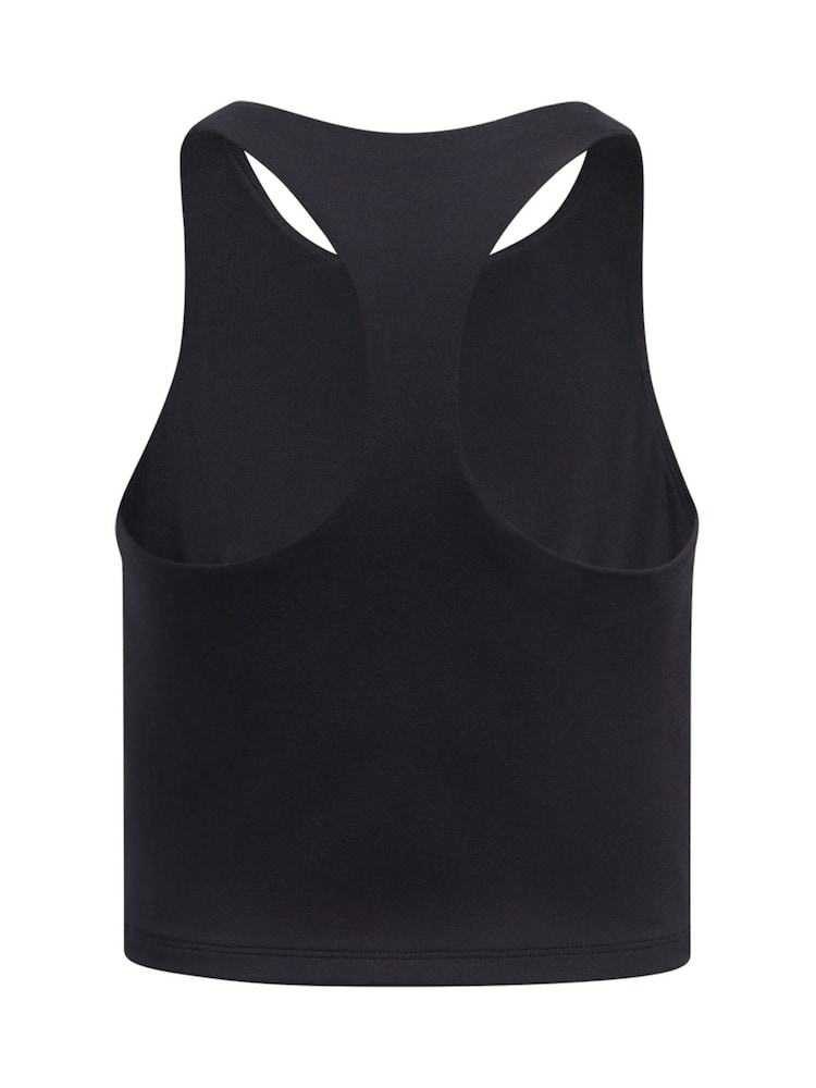 Under Armour Black Motion Branded Crop Tank - Image 2 of 2