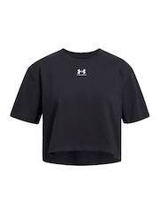 Under Armour Black Rival Short Sleeve T-Shirt - Image 1 of 2