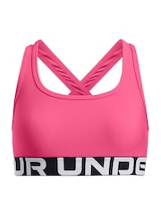 Under Armour Pink Crossback Bra - Image 1 of 2