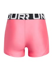 Розовый - Under Armour Heat Gear Shorty Shorts - Изображение 2 из 2