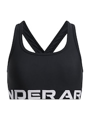 Черный - Спортивный бюстгальтер с перекрещенными лямками Under Armour - Image 4 of 5