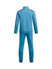 Under Armour Blue Icon Knit Tracksuit - Image 2 of 2