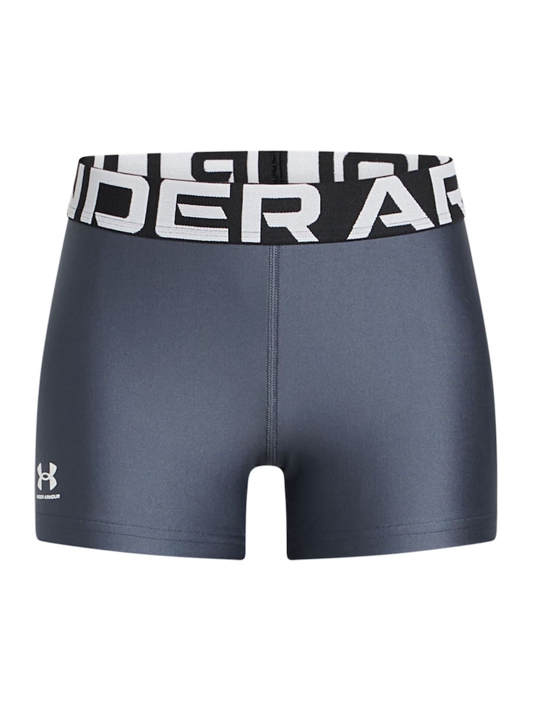 Under Armour Grey Heat Gear Shorty Shorts - Image 1 of 2