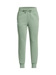 Under Armour Green Rival Fleece Joggers - Image 1 of 2