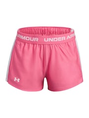 Under Armour Pink Tech Play Up Shorts - Image 1 of 2