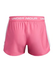 Under Armour Pink Tech Play Up Shorts - Image 2 of 2