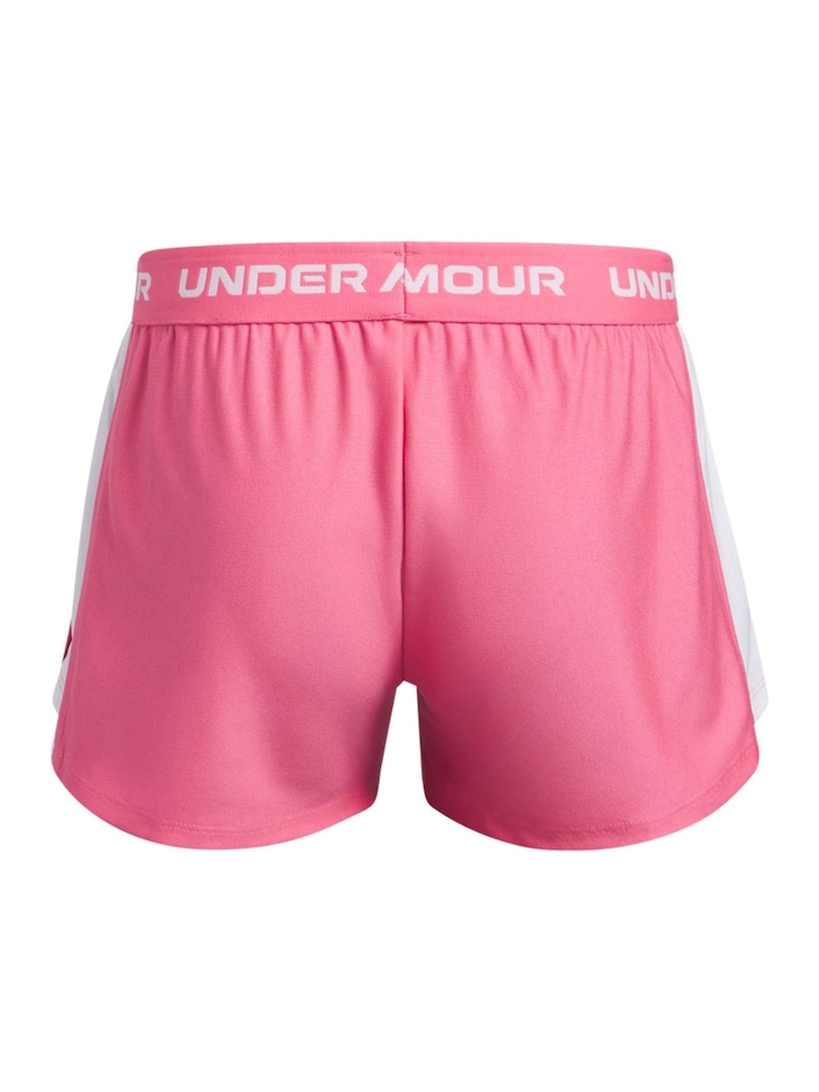 Under Armour Pink Tech Play Up Shorts - Image 2 of 2