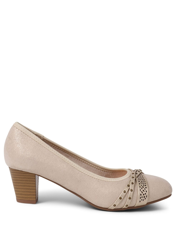 Goli - Pavers širok kroj Block Heeled salonar - Slika 2 iz 5 Goli - Pavers širok kroj Block Heeled salonar - Slika 2 iz 5
