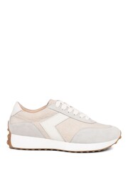 Jones Bootmaker Babetta Leather Trainers - Image 1 of 5