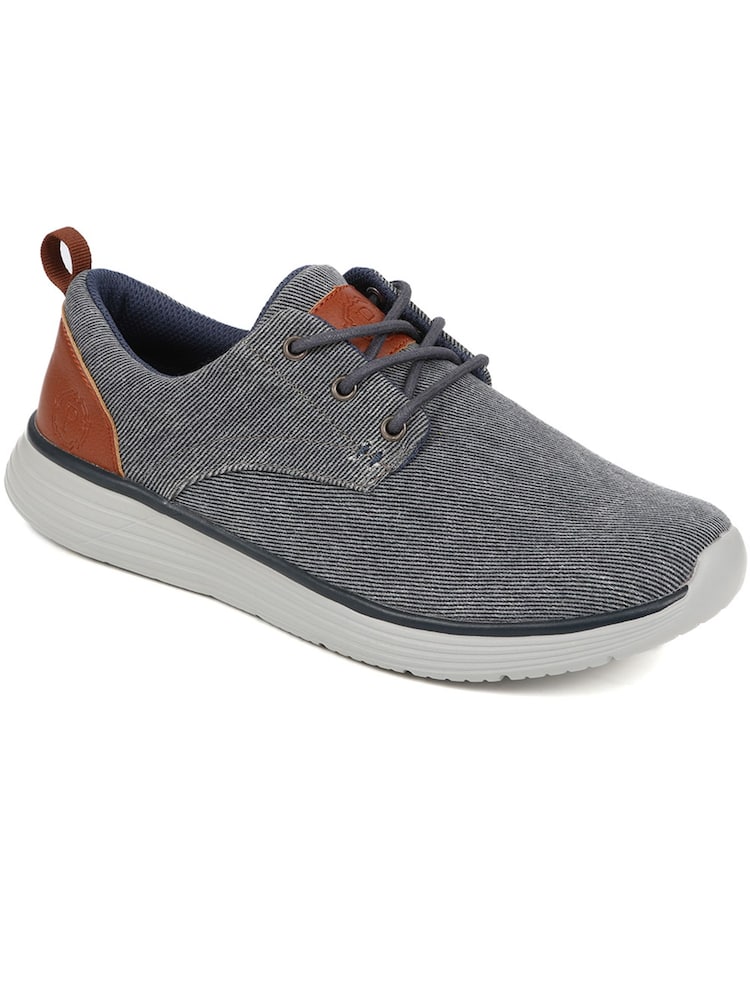 Pavers Navy Casual Lace-Up Shoes - Image 1 of 5