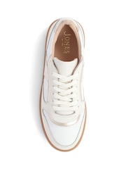 Jones Bootmaker Beatricia Leather Trainers - Image 4 of 5