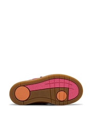 Clarks Pink Standard Fit (F) Disco Vibe Trainers - Image 7 of 7