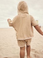 Taupe 100% Cotton Toweling Set (3mths-7yrs) - Image 3 of 10