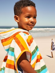 Multi 100% Cotton Towelling Poncho (9mths-6yrs) - Image 5 of 5