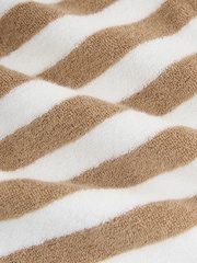 Neutral Towelling Zip Through 100% Cotton All-In-One (3mths-7yrs) - Image 6 of 7