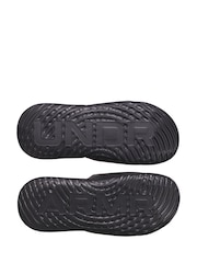 Under Armour Black/Green Ignite Select Slider Sandals - Image 5 of 5